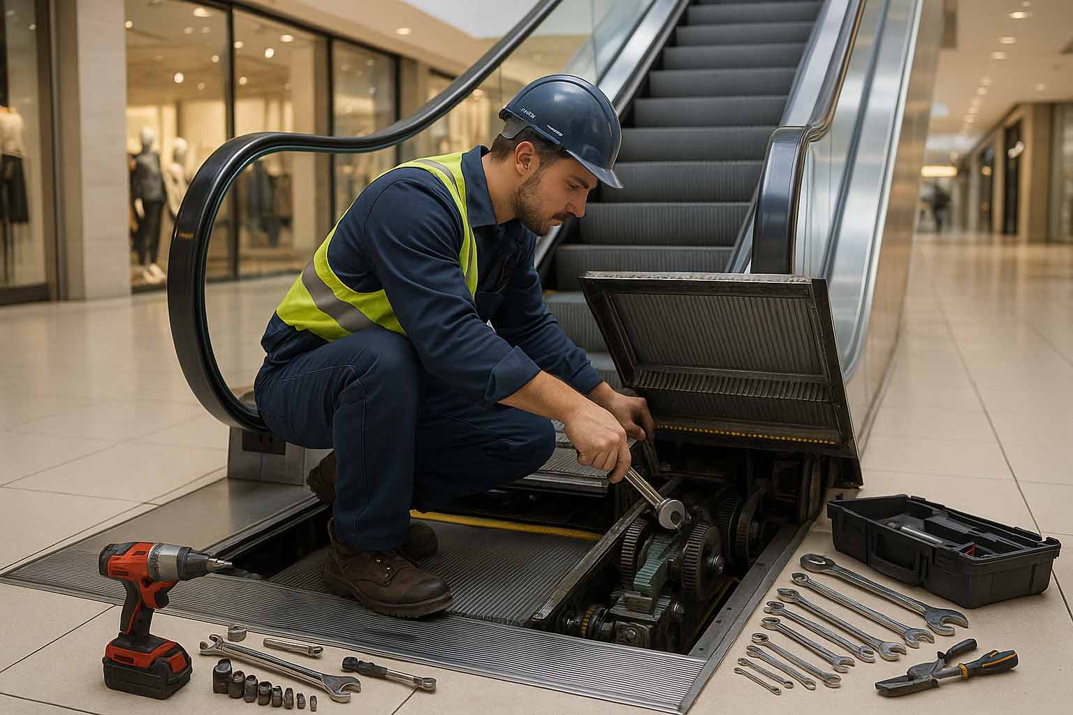Escalator Service and Professional Maintenance