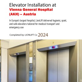 Elevator Installation at Vienna General Hospital (AKH) – Austria